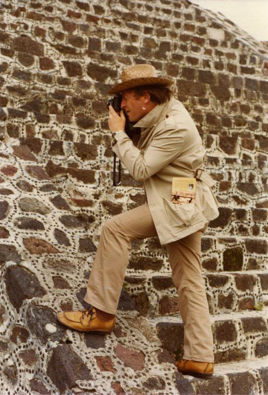 Иосиф Бродский. Фото Барбары Спроул, Мексика, 1975.